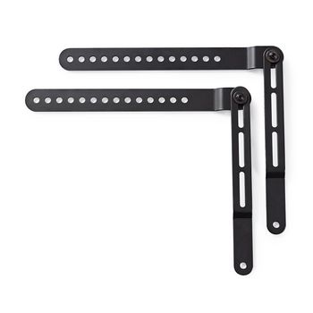 Soundbar Mount | Compatible with: Universal | Attached to the TV | 10 kg | Rotatable | Steel | Black Soundbar Mount | Compatible with: Universal | Attached to the TV | 10 kg | Rotatable | Steel | Black